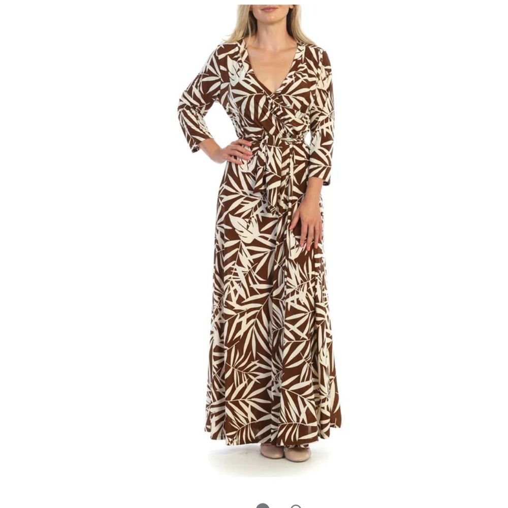 NWOT Ella Samani long sleeve maxi dress